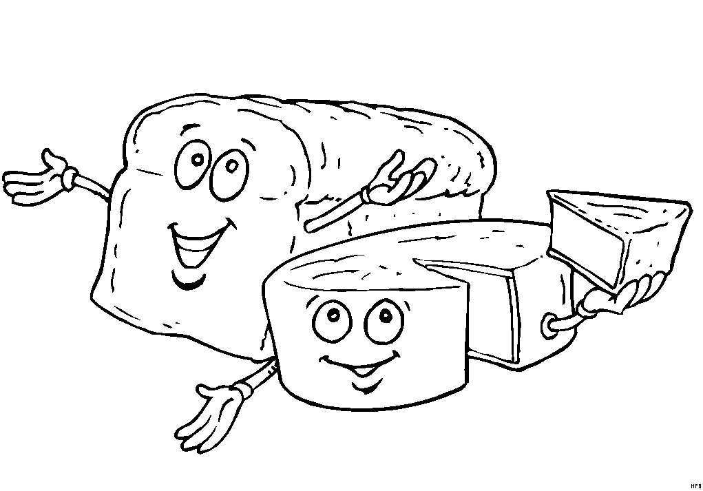 malvorlage brot und käse  montalegredocercal